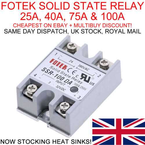 Jekewin Ssr-25 Da DC-AC 25A Solid State Relay - Image 2