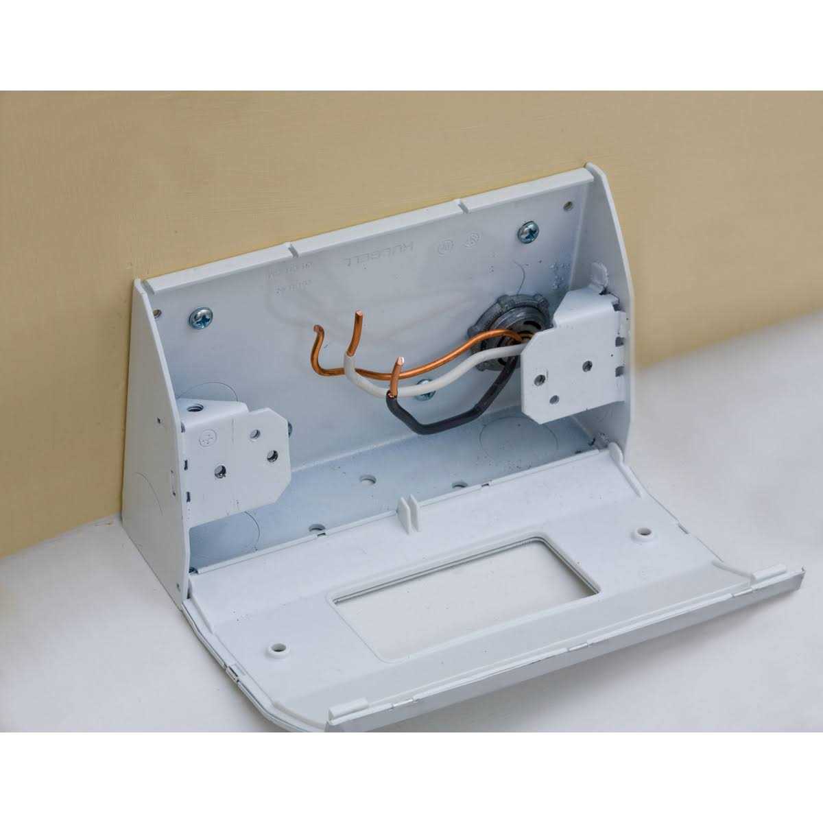 Hubbell RU100W Under Cabinet Distribution Box - Image 5