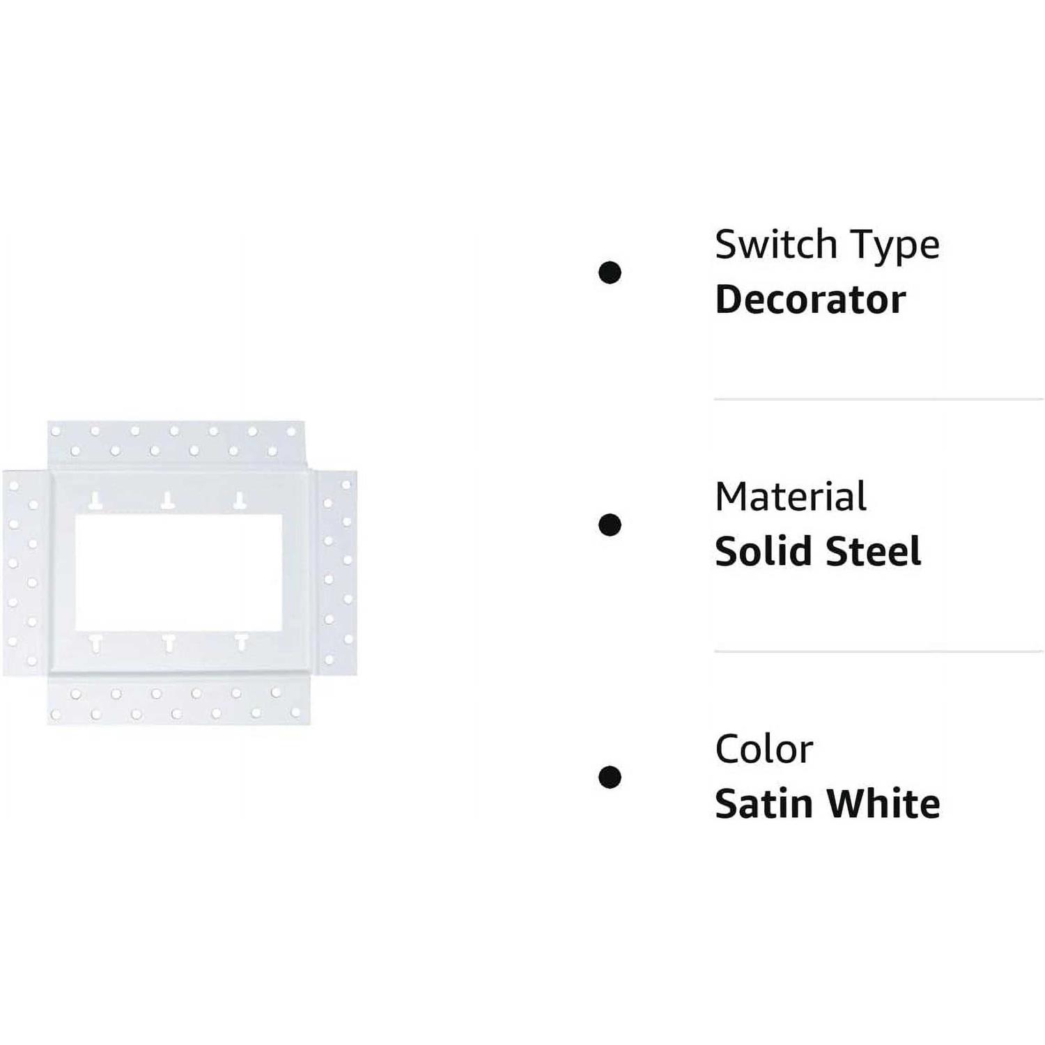 Luxe Flush Drywall Receptacle Mount - Image 4