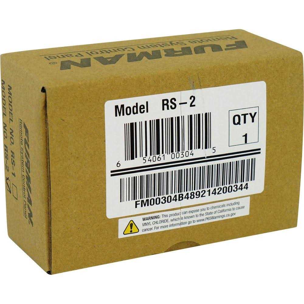 Furman RS-2 Remote System Control Panel - Image 5