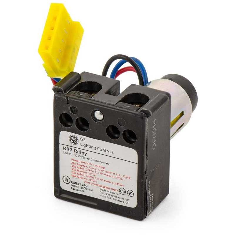 GE RR7P 20a Spst Low Vage Relay - Image 3