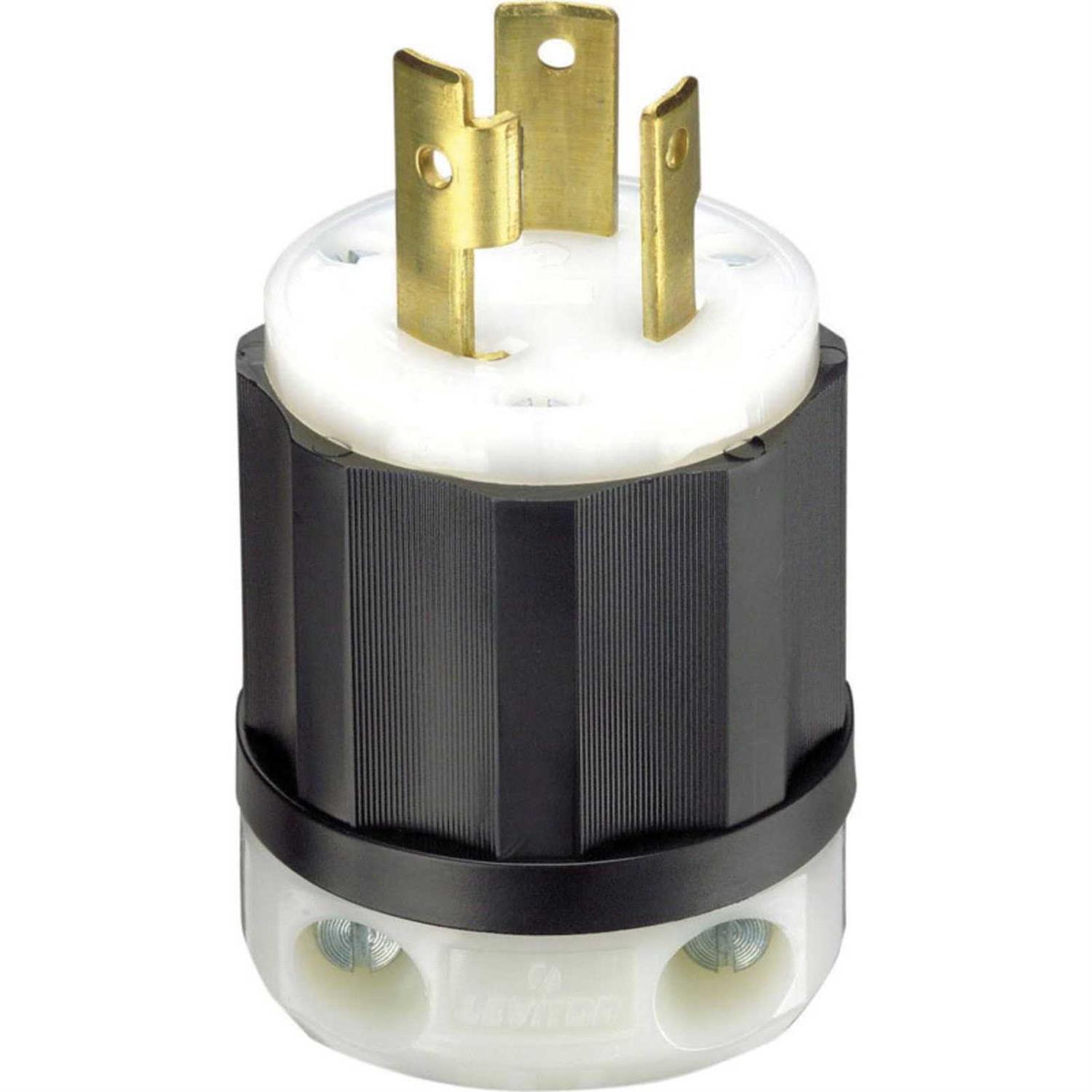 Leviton 30A / 125V 2 Pole 3 Wire Ground Plug - Image 4