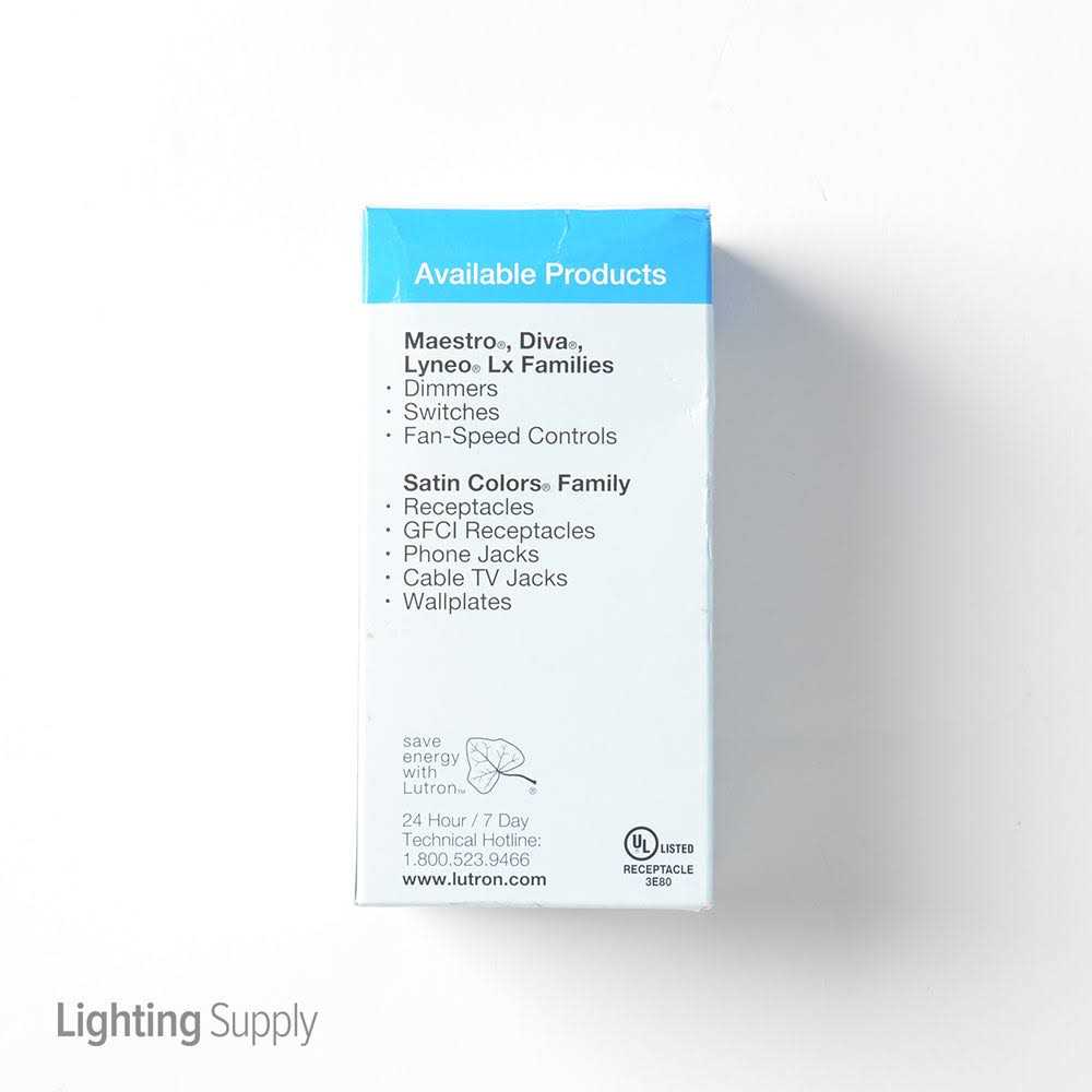 Lutron SCR-15-MN Claro 15A Receptacle - Image 5