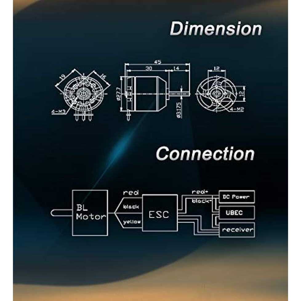 FLASH HOBBY D2830 Brushless Motor Outrunner Motor RC Plane Motor for RC Aircraft Helicopter Multicopter Drone Fixed Wing - Image 4