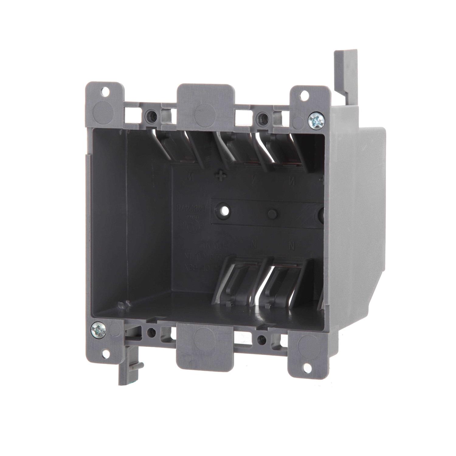 Hyper Tough TD35072Z 2 Gang Switch/Outlet Box