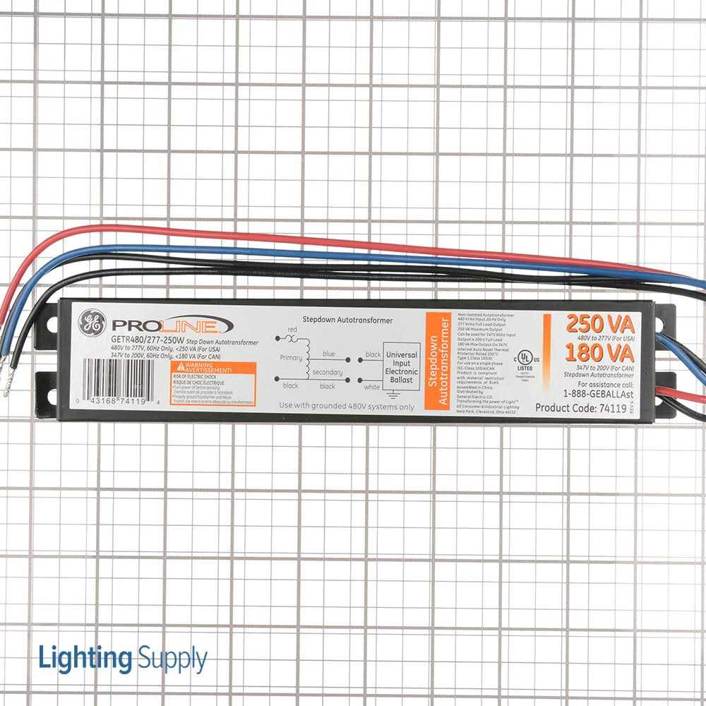 GE Lighting Autotransformer, GETR480/277-250W - Image 4