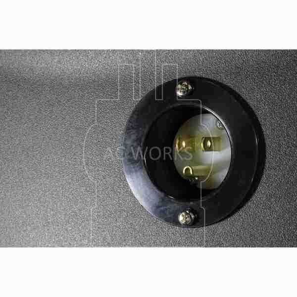 AC WORKS 15-Amp 125-Volt NEMA 5-15P Flanged Power Input Inlet - Image 4