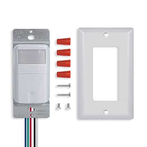 EverElectrix 2 Pack 3-Way Motion Sensor Light Switch Neutral Wire Required - Image 5