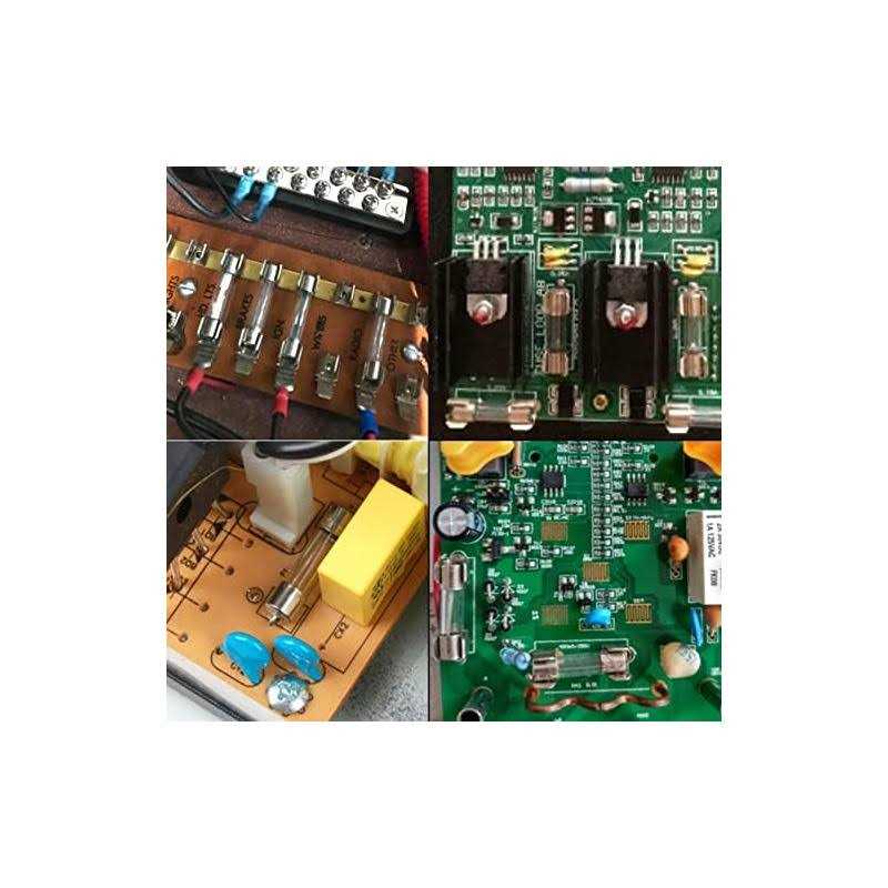 QBGTFAK 250pcs Quick Blow Glass Tube Fuse Assorted Kit 250V 1A 2A 3A 5A - Image 5