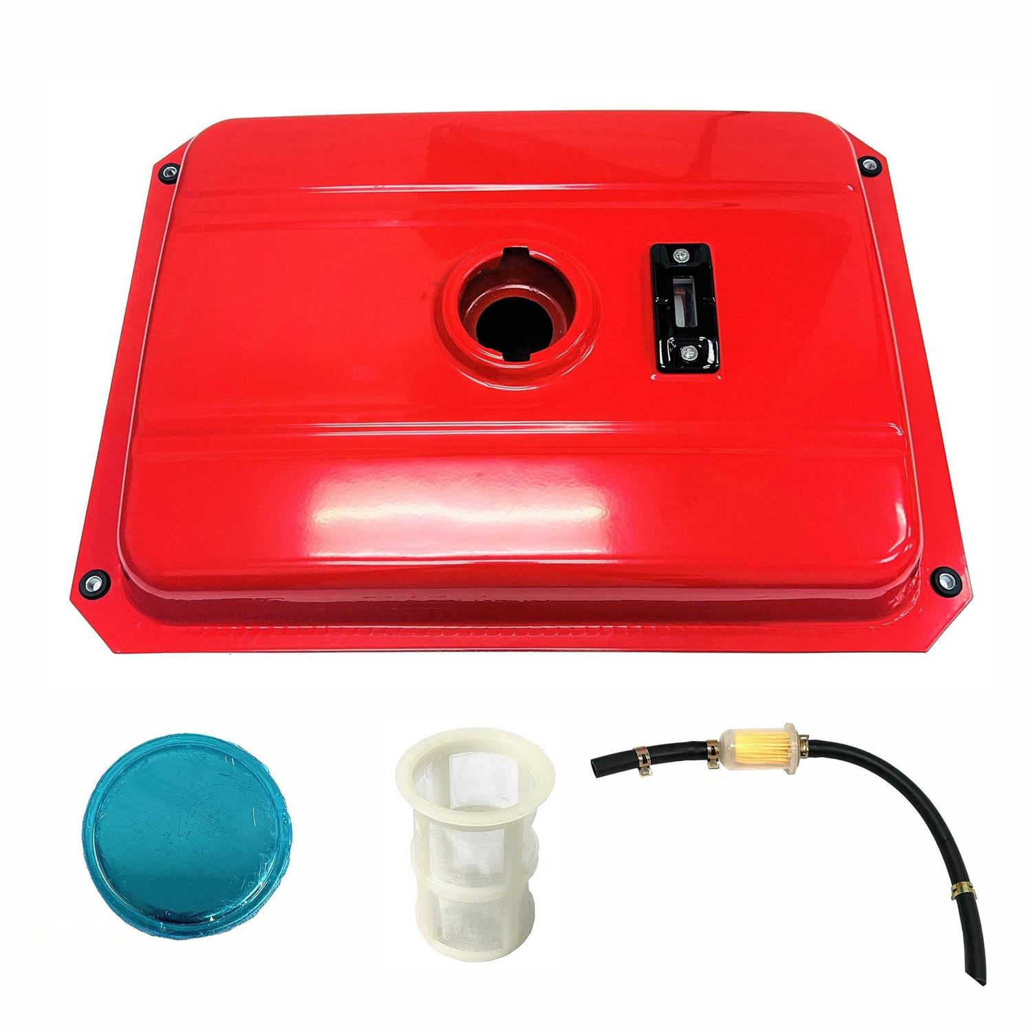 New 4 Gallon Red Fuel Tank Fits Most Open Frame 5-7kw Diesel Generator - Image 3