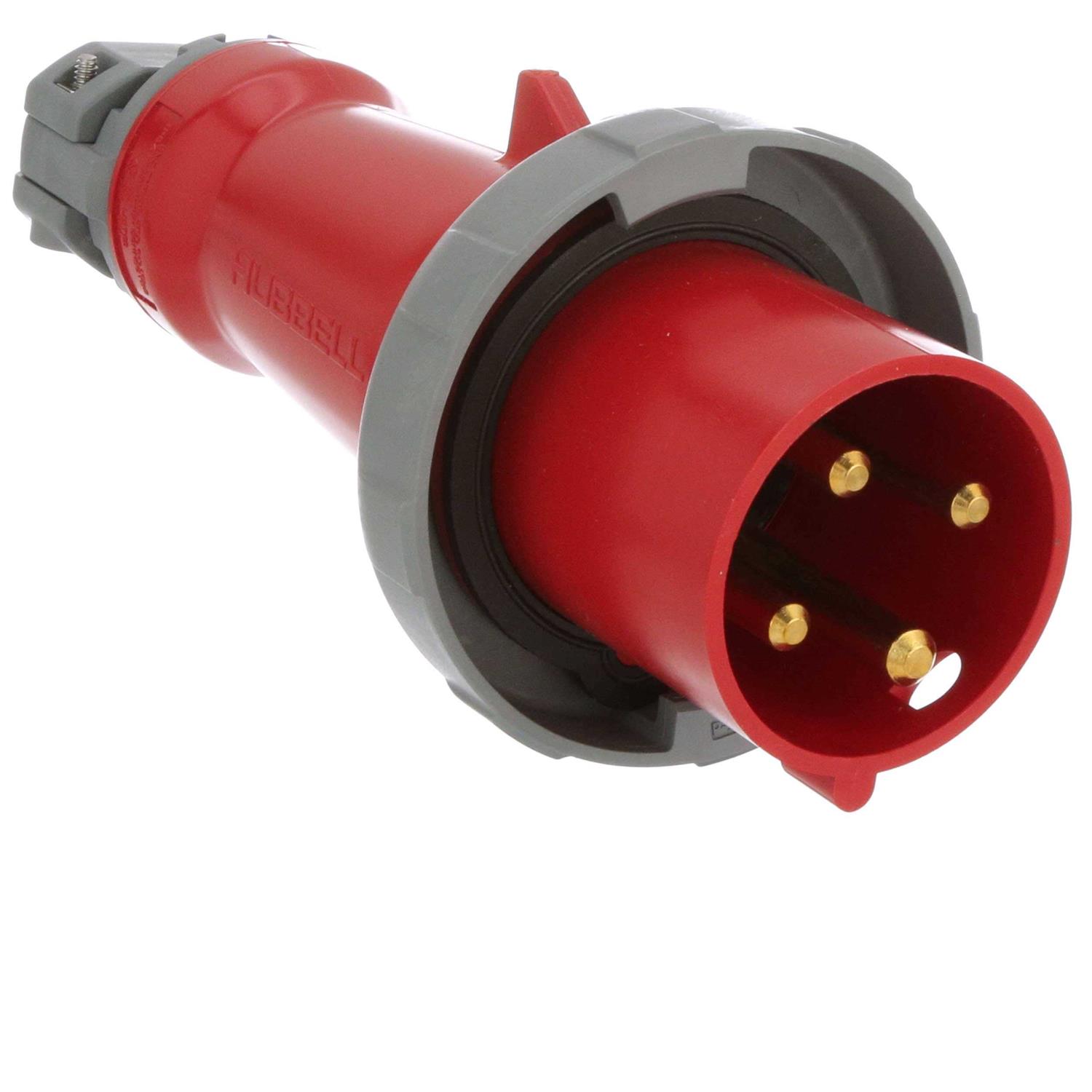 Hubbell HBL460P7W IEC Pin and Sleeve Plug - Image 5