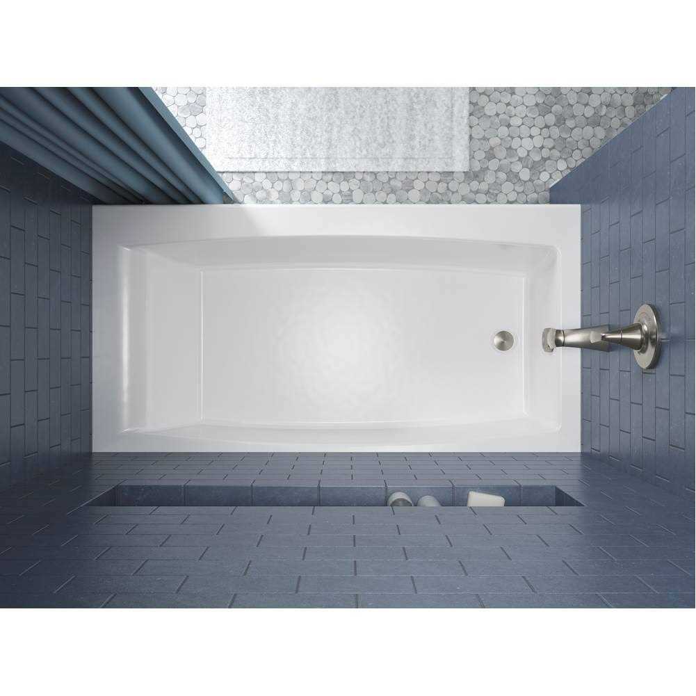 Kohler Entity 60 x 30 Alcove Bath right Drain - Image 3