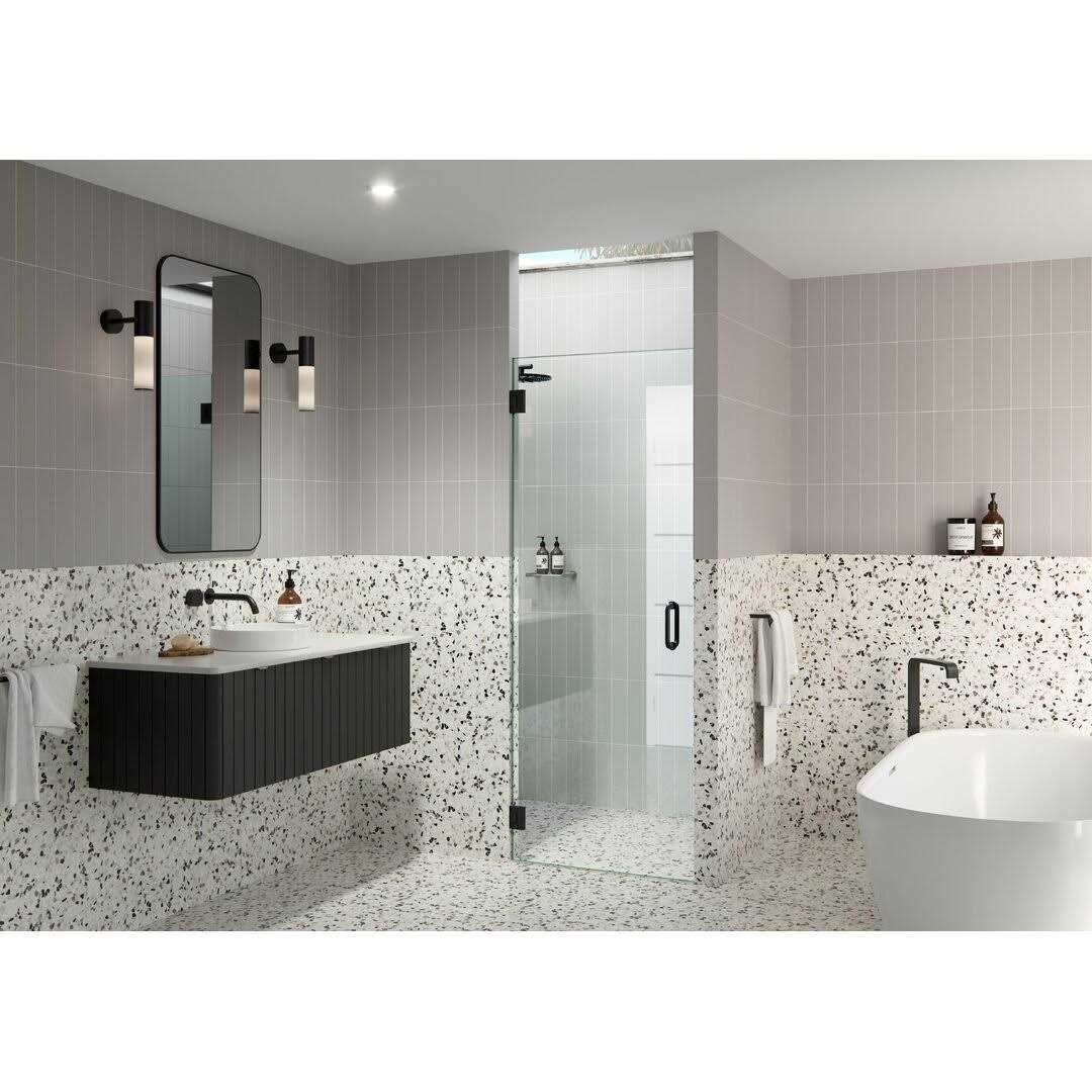 Glass Warehouse 78 in. H Pivot/Hinged Frameless Shower Door - Image 3