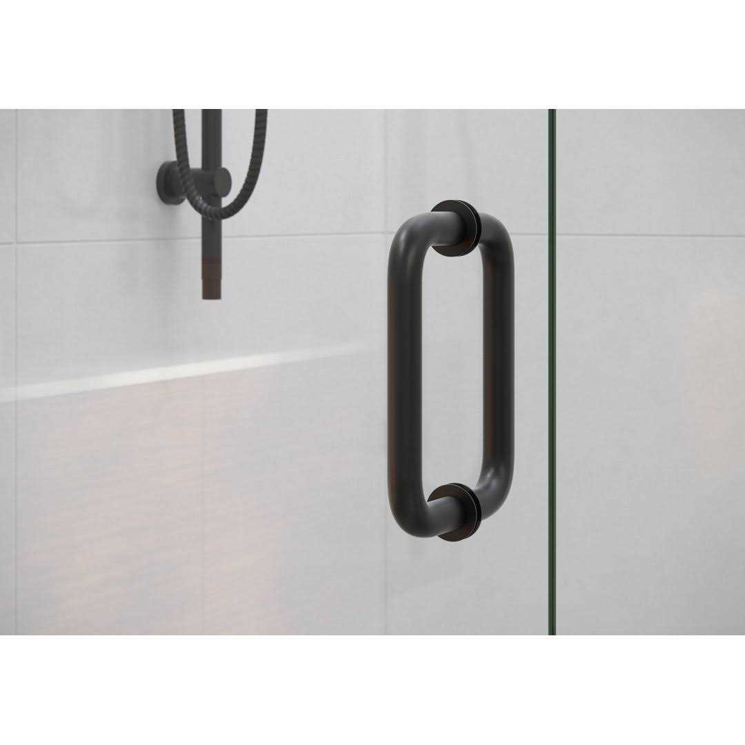 Glass Warehouse 78 in. H Pivot/Hinged Frameless Shower Door - Image 4