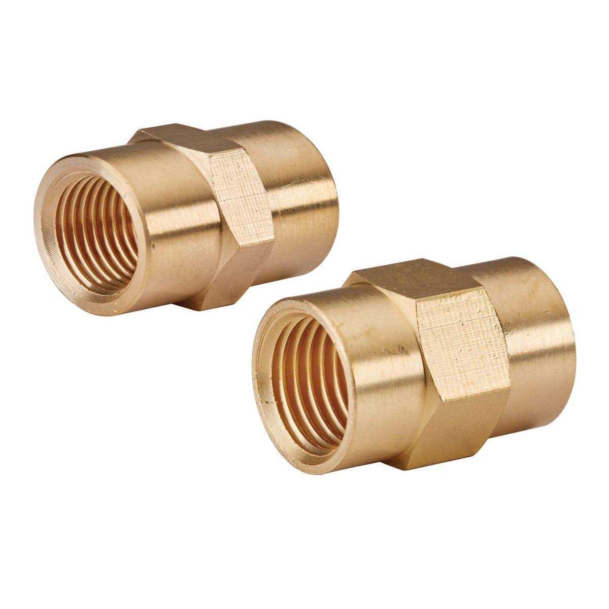 Merlin Female Brass Pipe Coupling Set