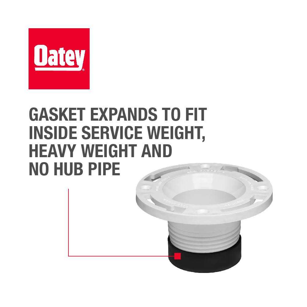 Oatey Twist-N-Set PVC Flange 43654 - Image 3