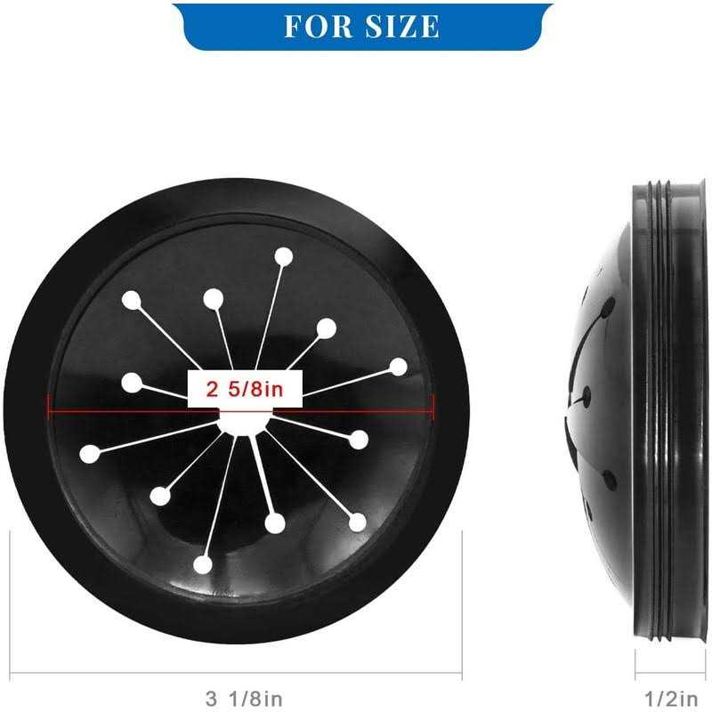 Garbage Disposal Splash Guard Collar Sink Baffle Food Waste Disposer Parts Accessories - Image 4