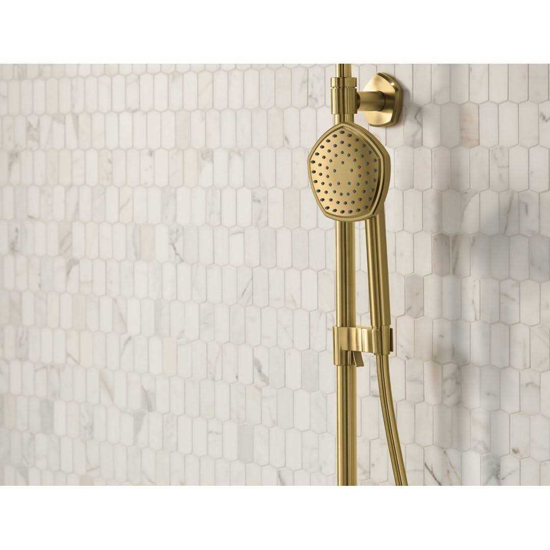 Kohler Hydrorail-R Occasion Arch Shower Column Kit With Rainhead And Handshower - Image 5