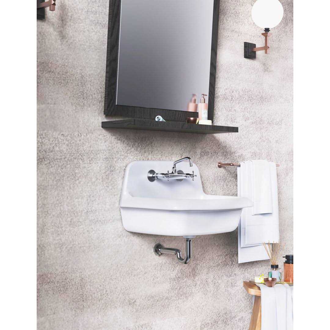 Ellai 24 Inches Farmhouse Wall Mounted Utility Sink/Laundry Sink - Image 4