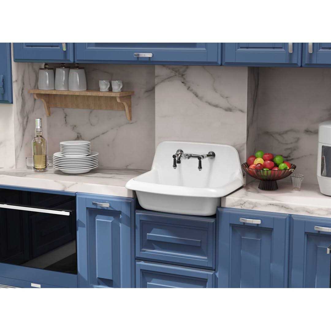 Ellai 24 Inches Farmhouse Wall Mounted Utility Sink/Laundry Sink - Image 5
