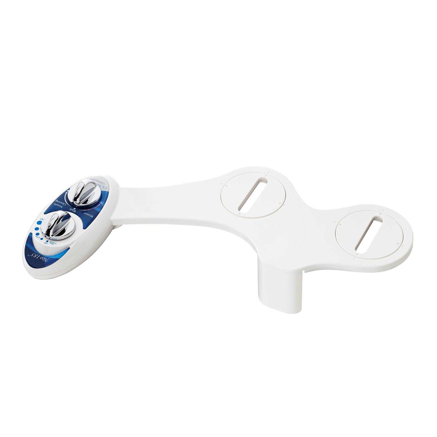 Luxe Bidet Neo 185 Non-Electric Bidet Toilet Attachment w/ Self-Cleaning Dual Nozzle and Easy Water Pressure Adjustment - Image 3