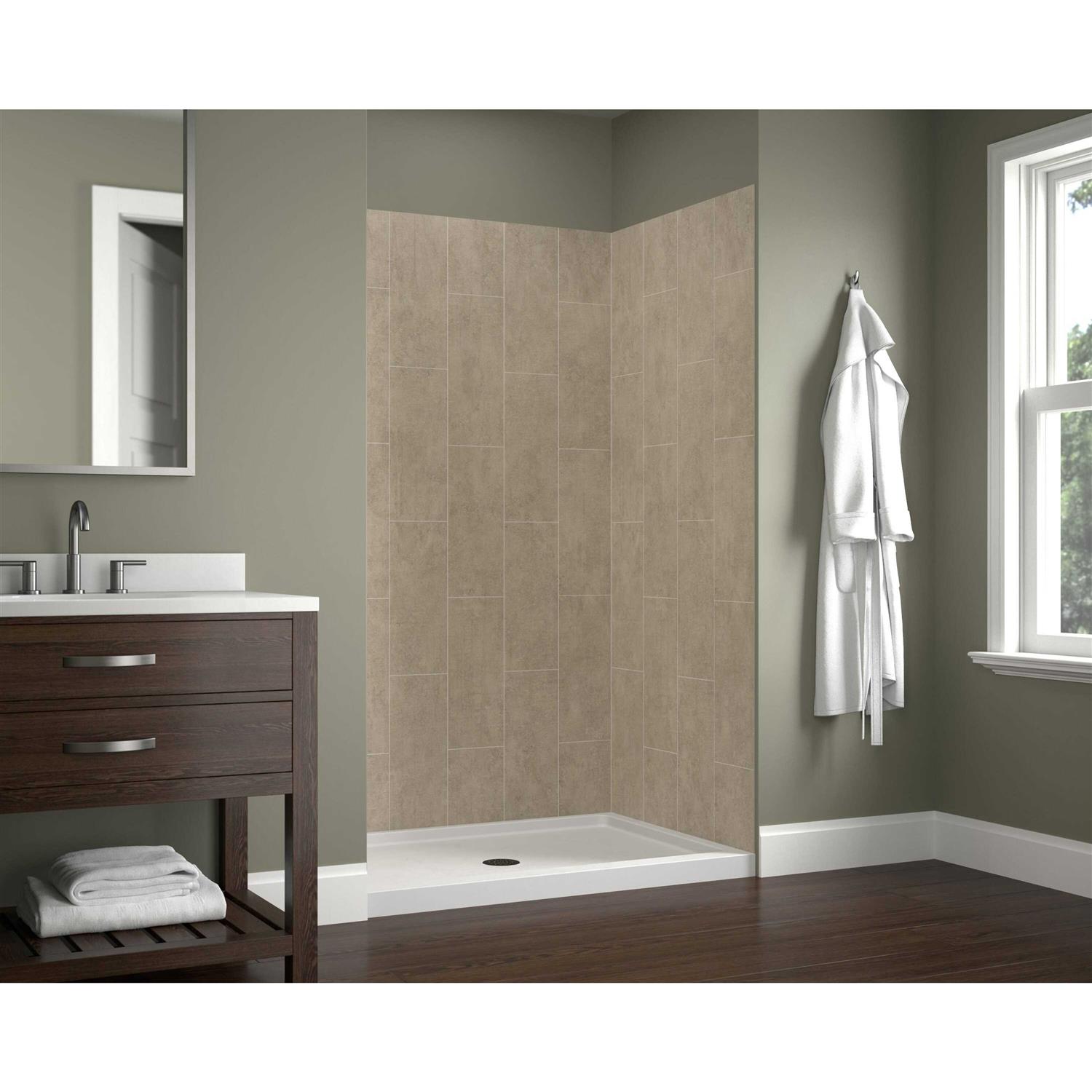 Foremost Gfs483478 Jetcoat 48 x 34 x 78 Five Panel Alcove Shower Wall Kit - Image 4
