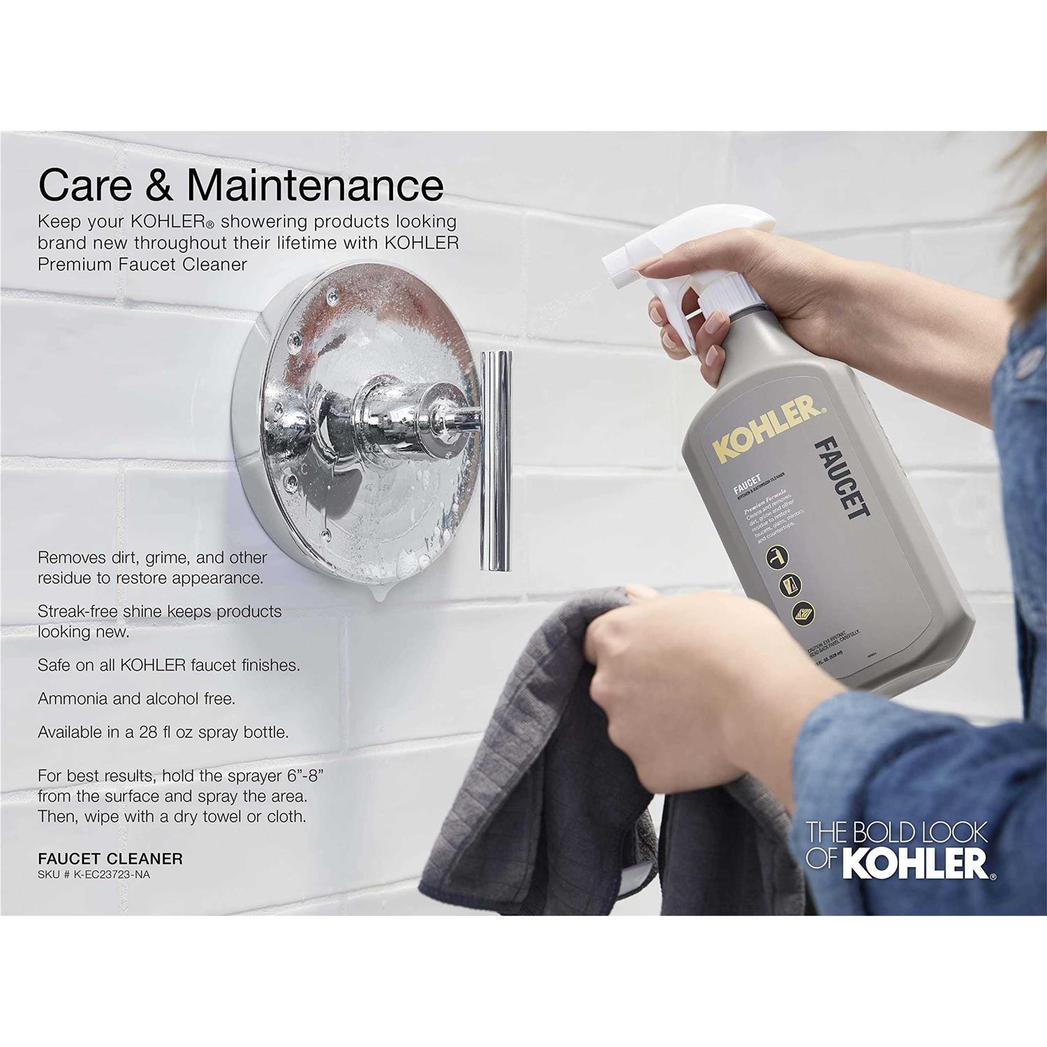 Kohler Honesty 8 GPM rainhead - Image 4