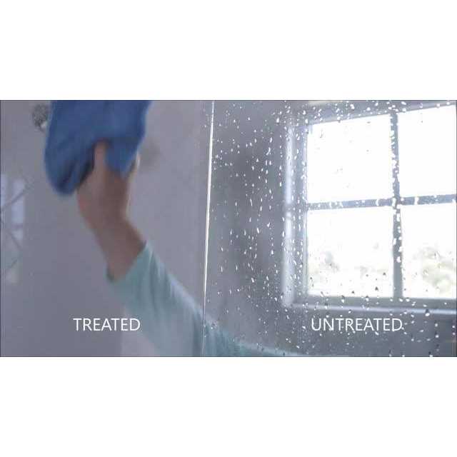 Glass Warehouse 78 Frameless Fixed Shower - Image 3