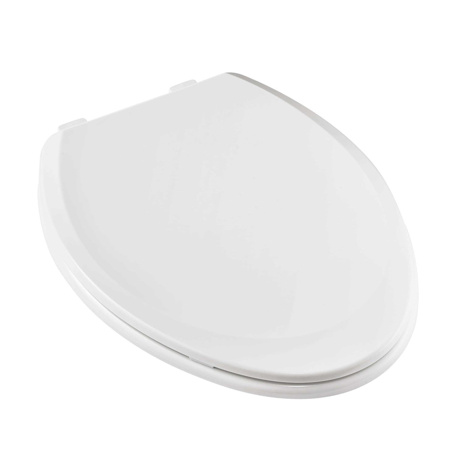 Evekare Night Glow Soft Close Elongated Toilet Seats In White - Image 3
