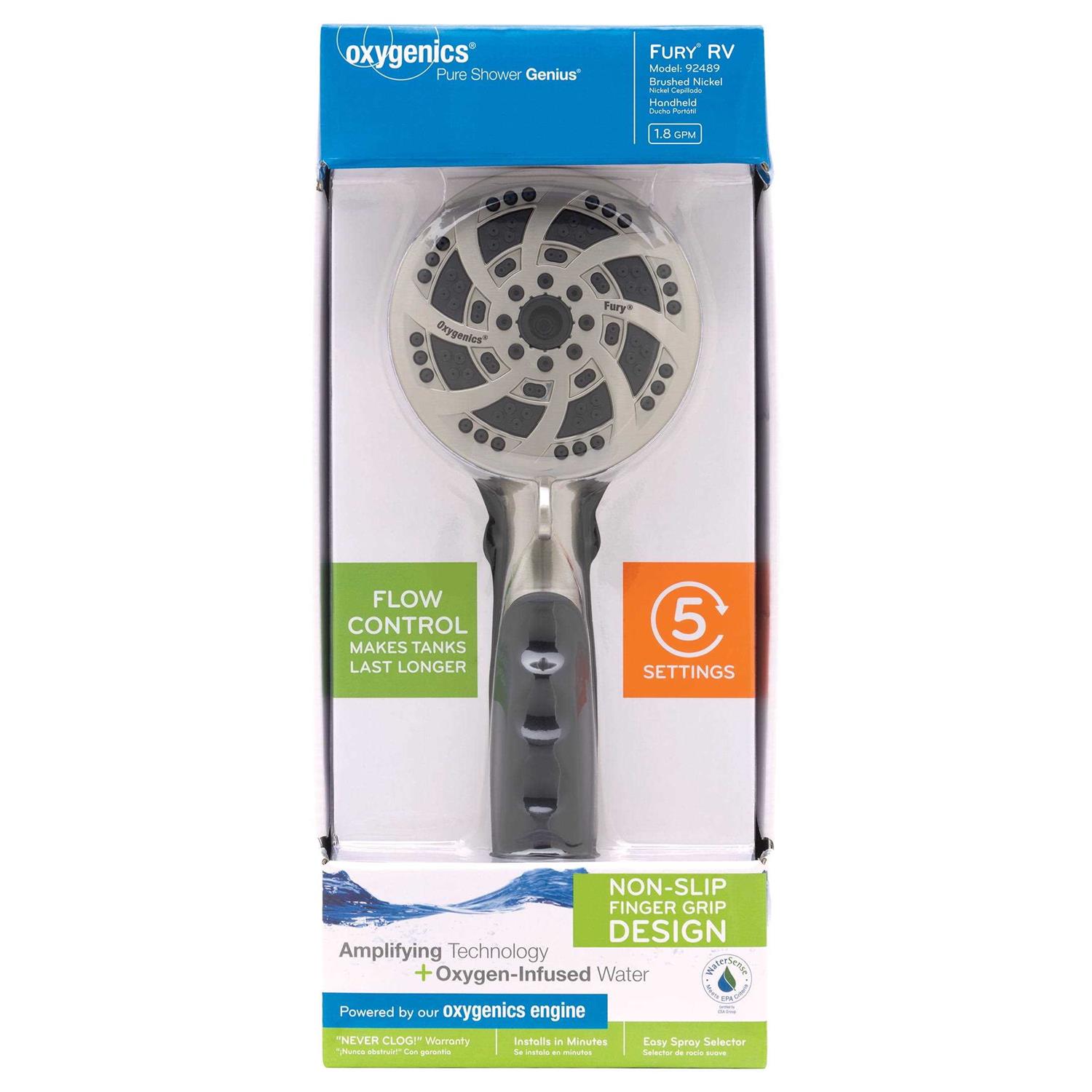 Oxygenics Fury RV Handheld Shower 92489 - Image 4