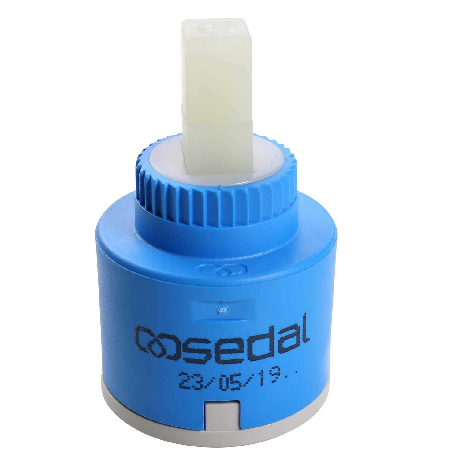 HWMATE Ceramic Disc Single Handle Faucet Cartridge Replacement 1-3/8′′ / 35mm Diameter - Image 3