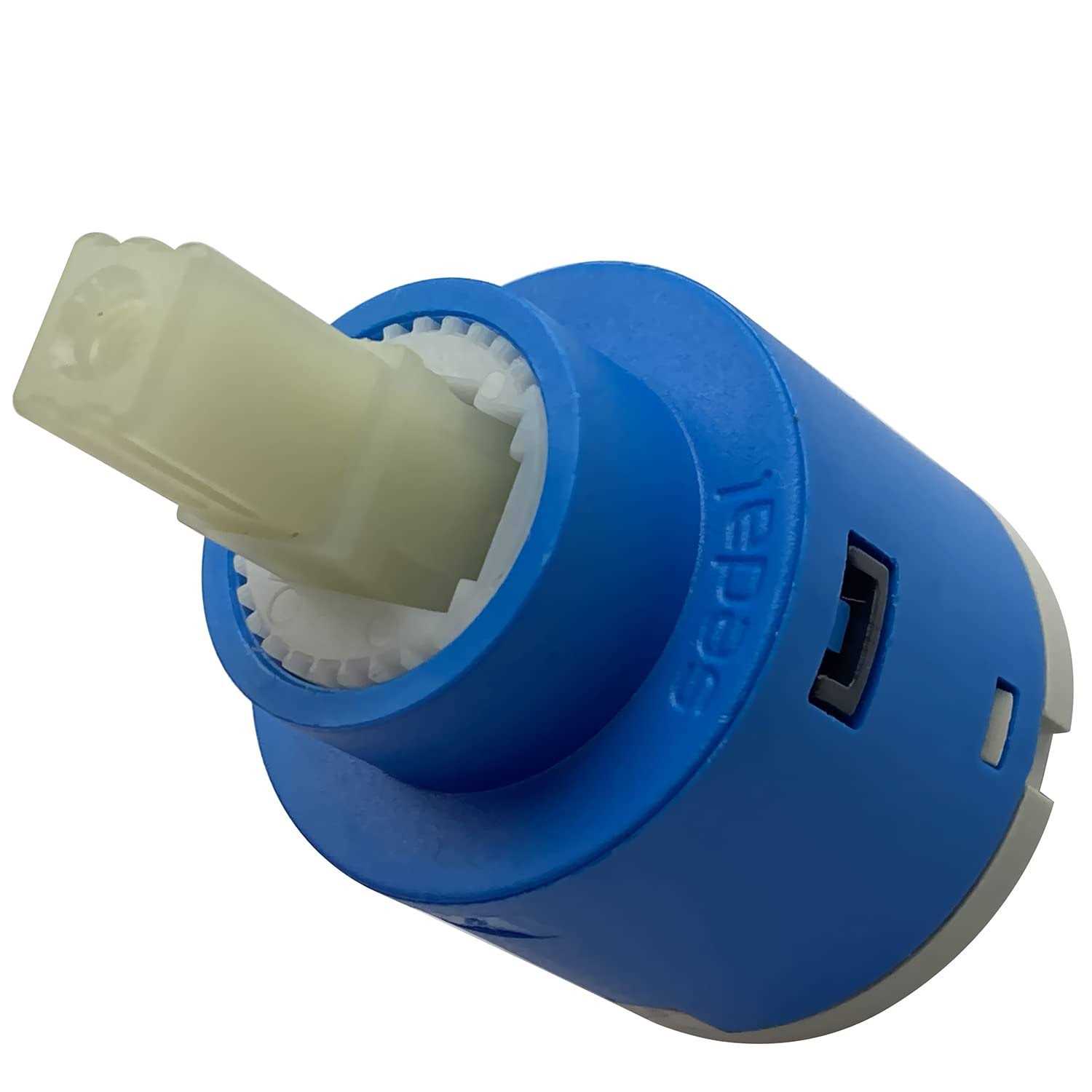 HWMATE Ceramic Disc Single Handle Faucet Cartridge Replacement 1-3/8′′ / 35mm Diameter - Image 4