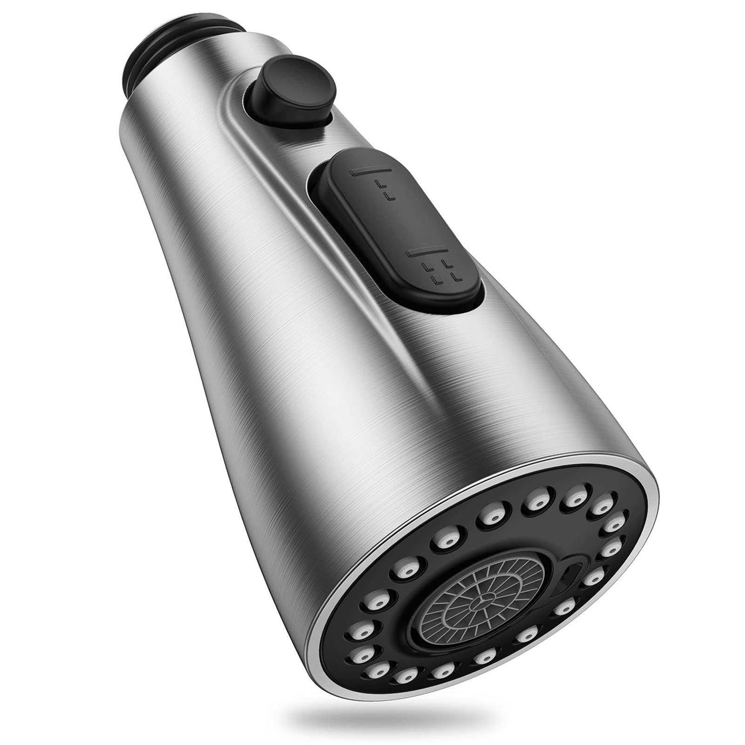 Kitchen Faucet Head Replacement 3 Modes with 12 Adapters Pull Down Spray Head for Kitchen Faucet - Image 4