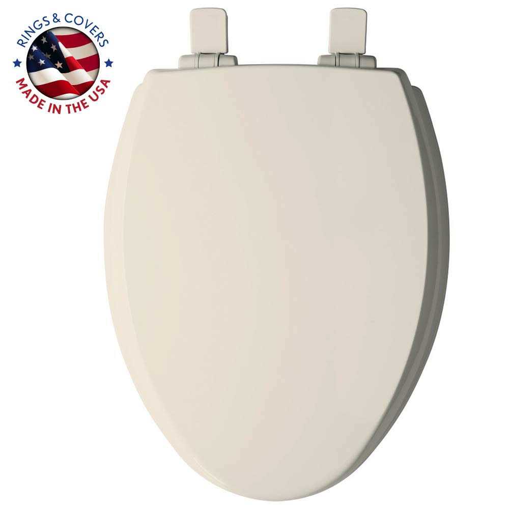 Mayfair Slow Close Wood Toilet Seat White - Image 2