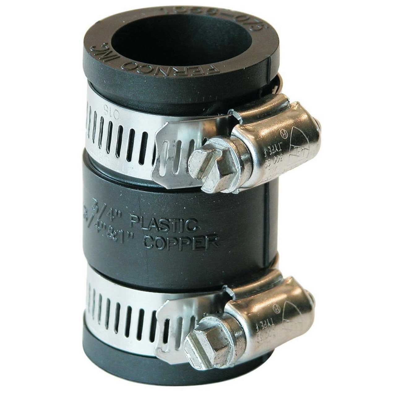 Fernco P1056-075 Flexible Coupling 3/4