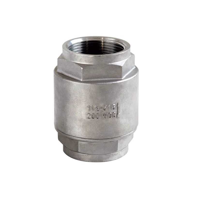 Guardian 316 Stainless Steel 200 PSI Full Port Vertical Check Valve - Image 4