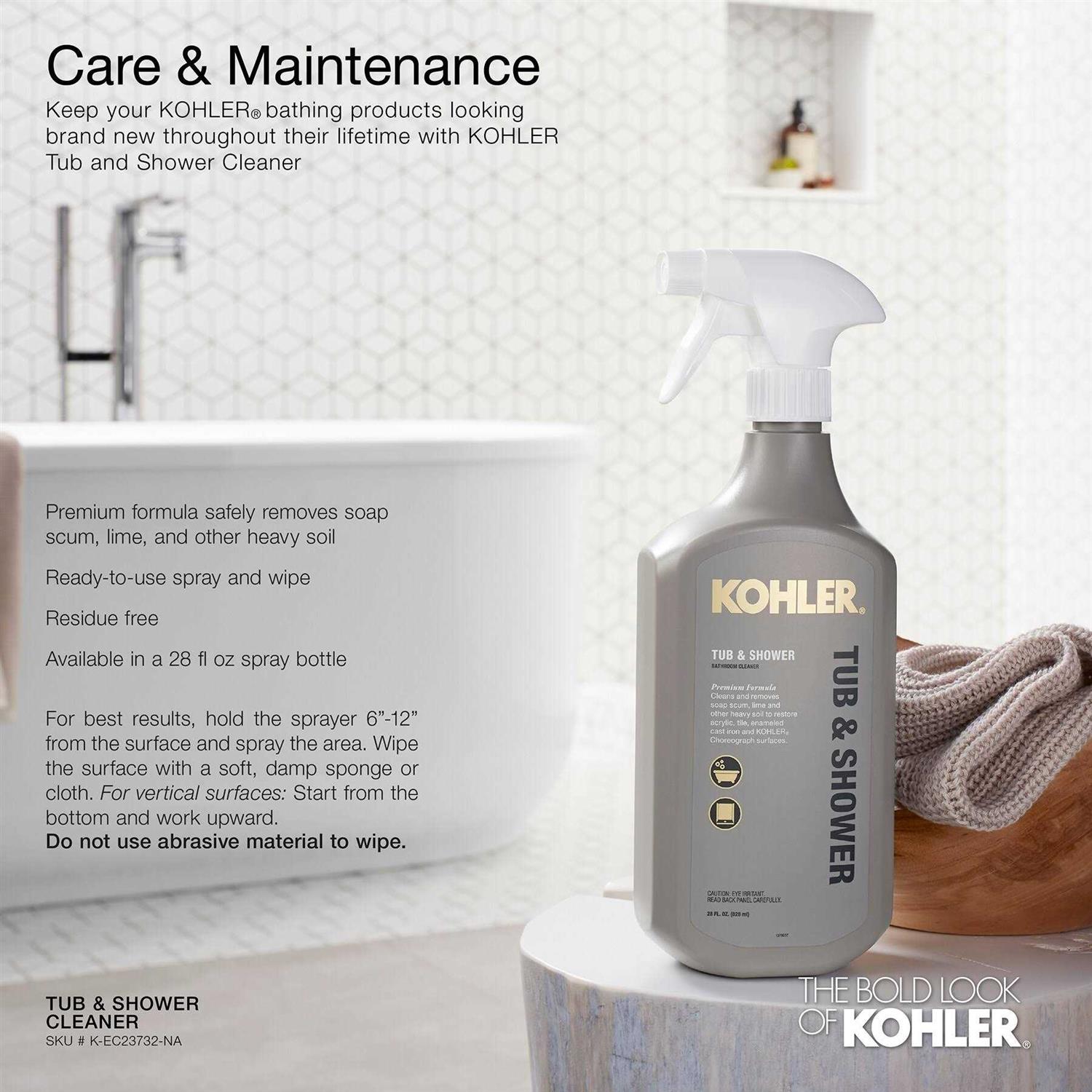 Kohler K-1130-0 Underscore 60 x 32 Drop-in Bath - Image 5