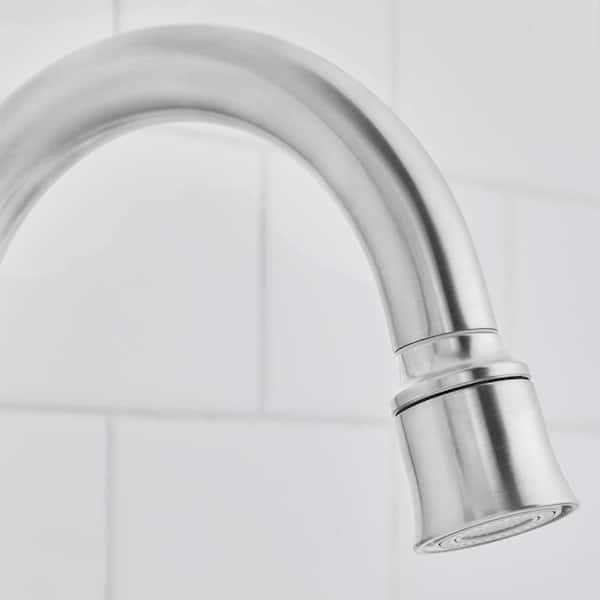 Glacier Bay Melina 4 in. Centerset Double Handle High-Arc Bathroom Faucet - Image 5