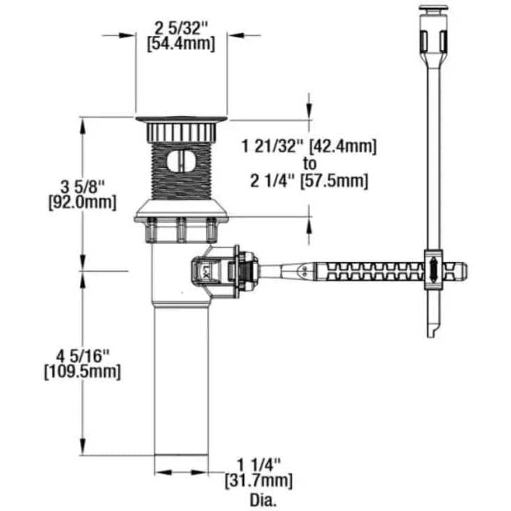 Glacier Bay Melina 4 in. Centerset Double Handle High-Arc Bathroom Faucet - Image 3