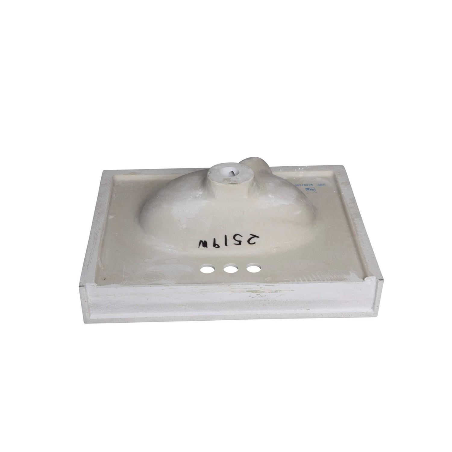 Fine Fixtures MT2519W Cultured Marble Vanity Top With Integrated Sink - Image 4