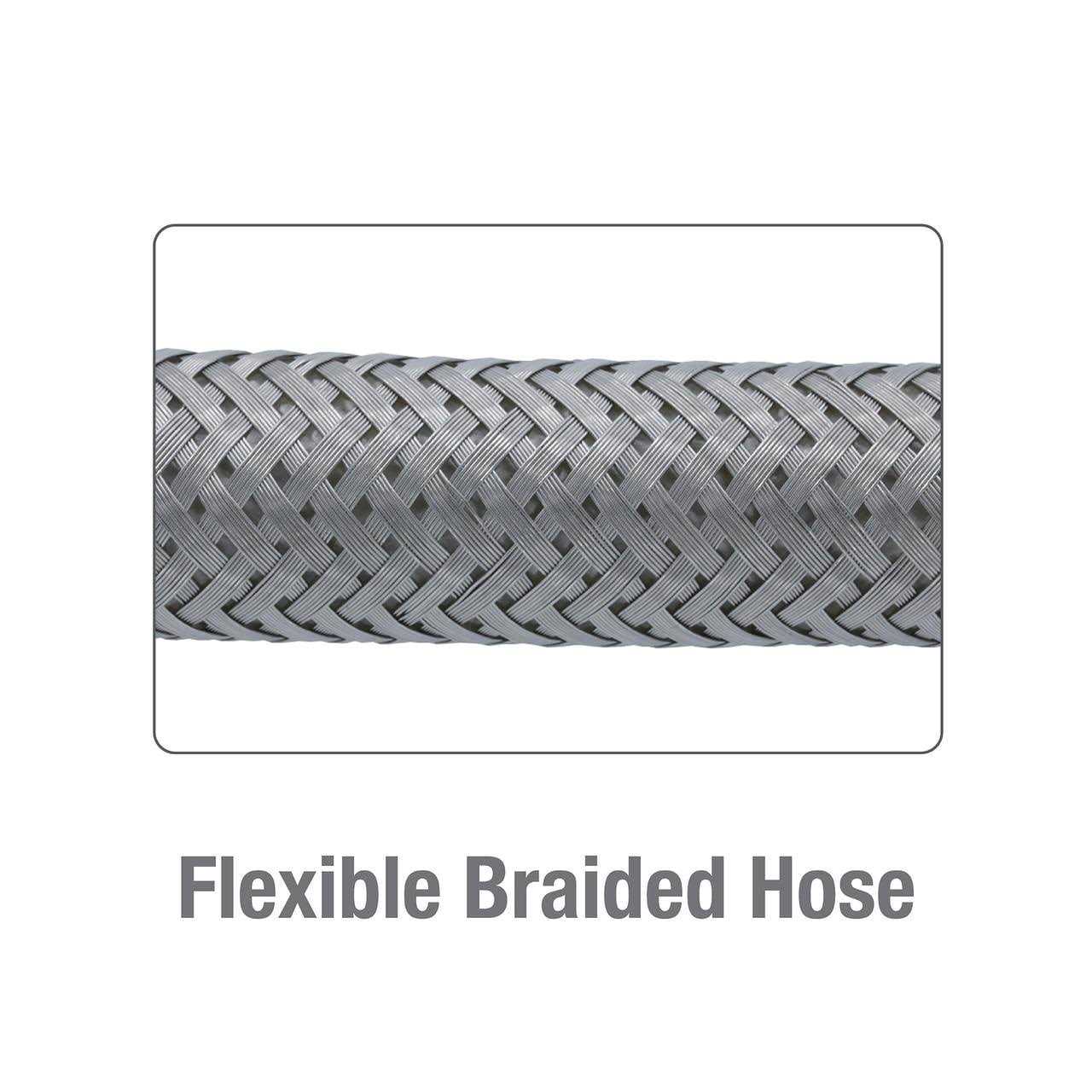 Mainstays Stainless Steel Faucet Supply Line Hose 59831 - Image 2