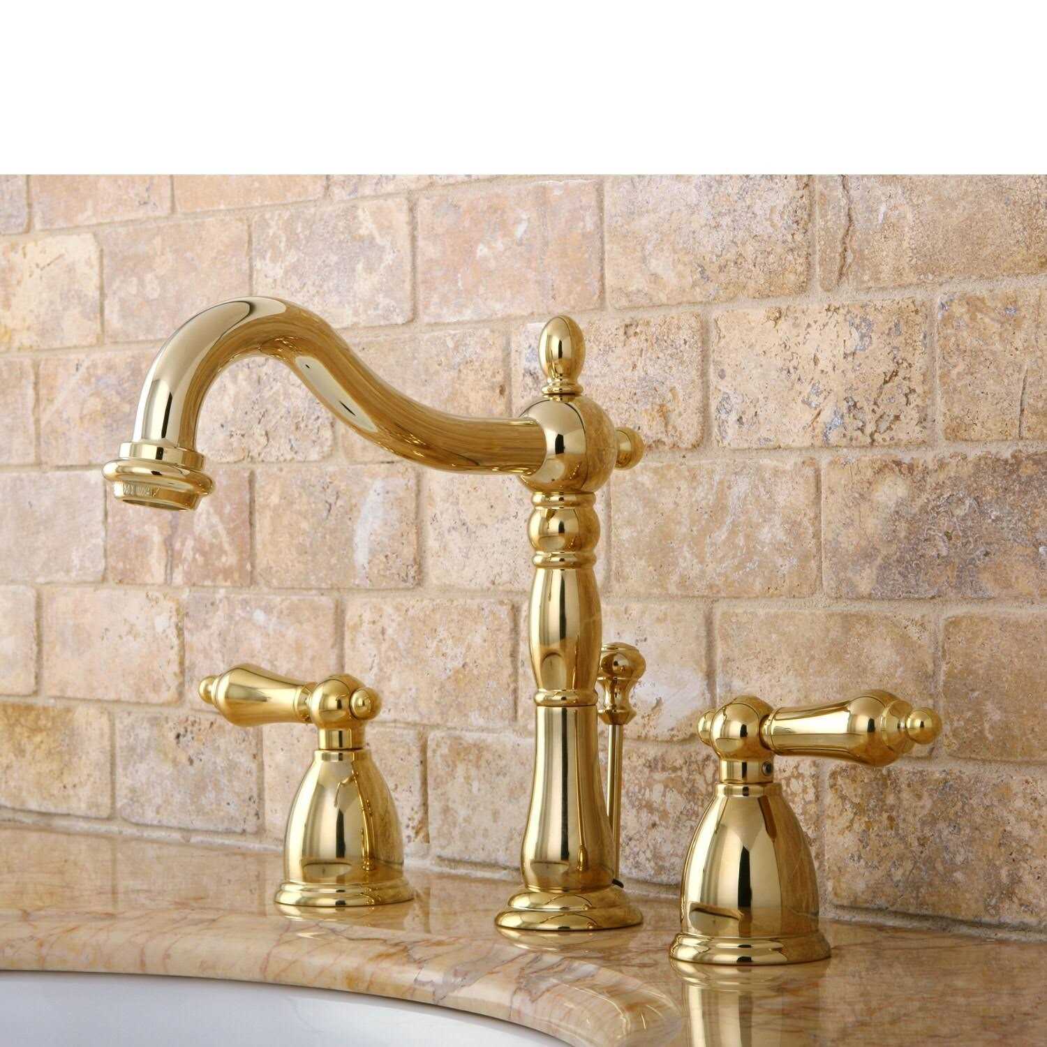 Kingston Brass Traditional 8 in. Widespread Bathroom Faucet - Image 3