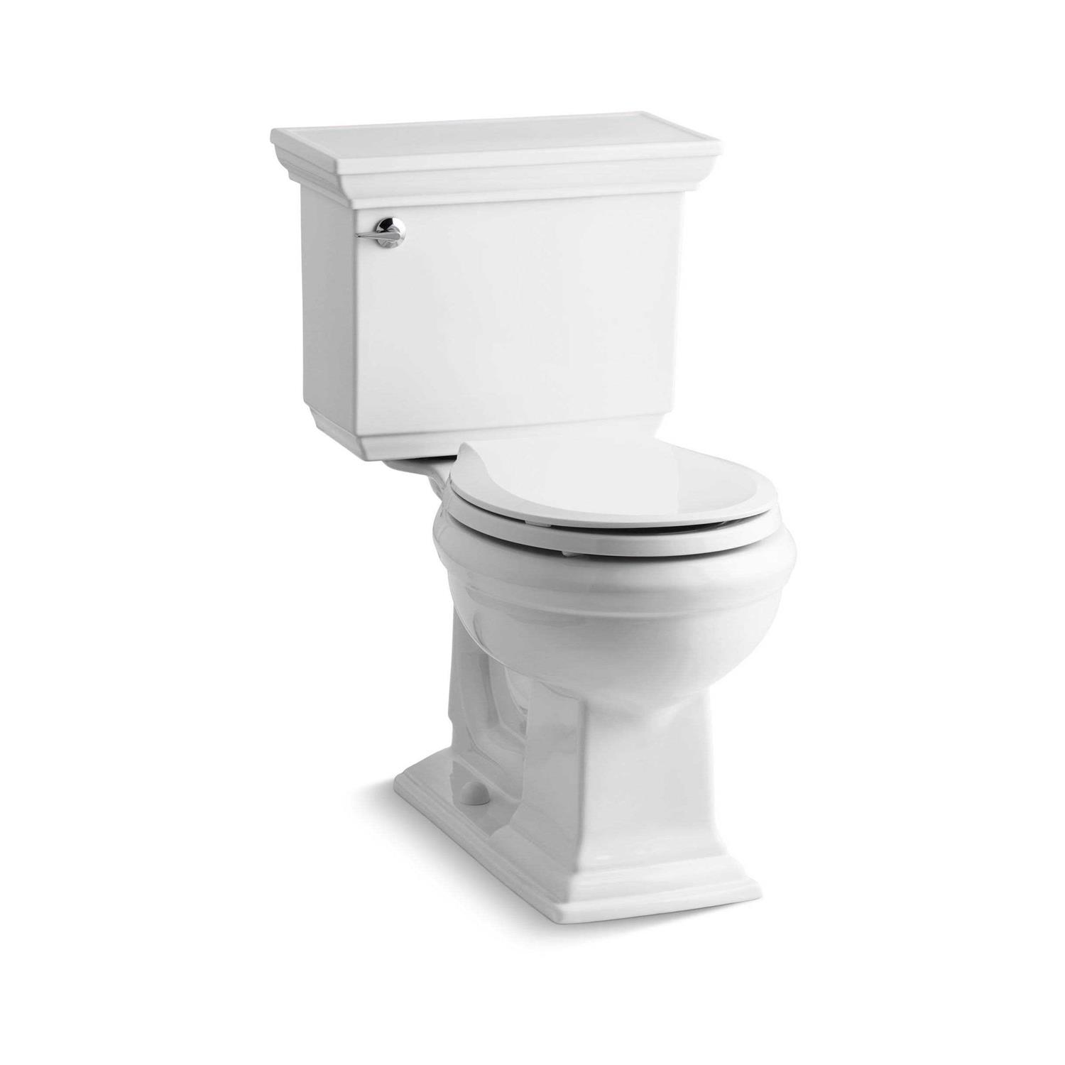Memoirs Stately Comfort Height 1.28 GPF Two-Piece Round-Front Toilet KOHLER - Image 5