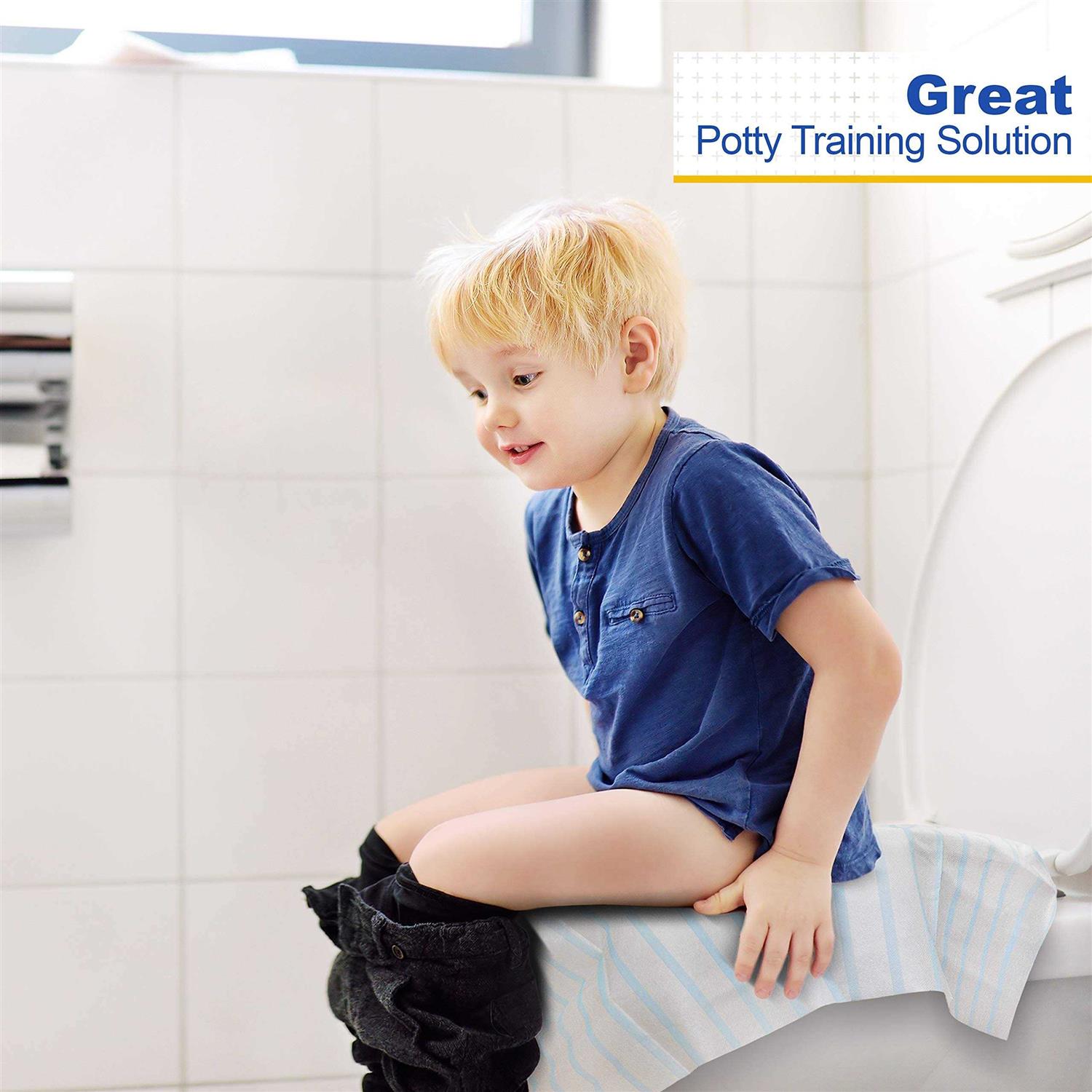 Miller Essentials Llc 20 Extra Large Individually Wrapped Disposable Toilet Seat Covers - Image 2