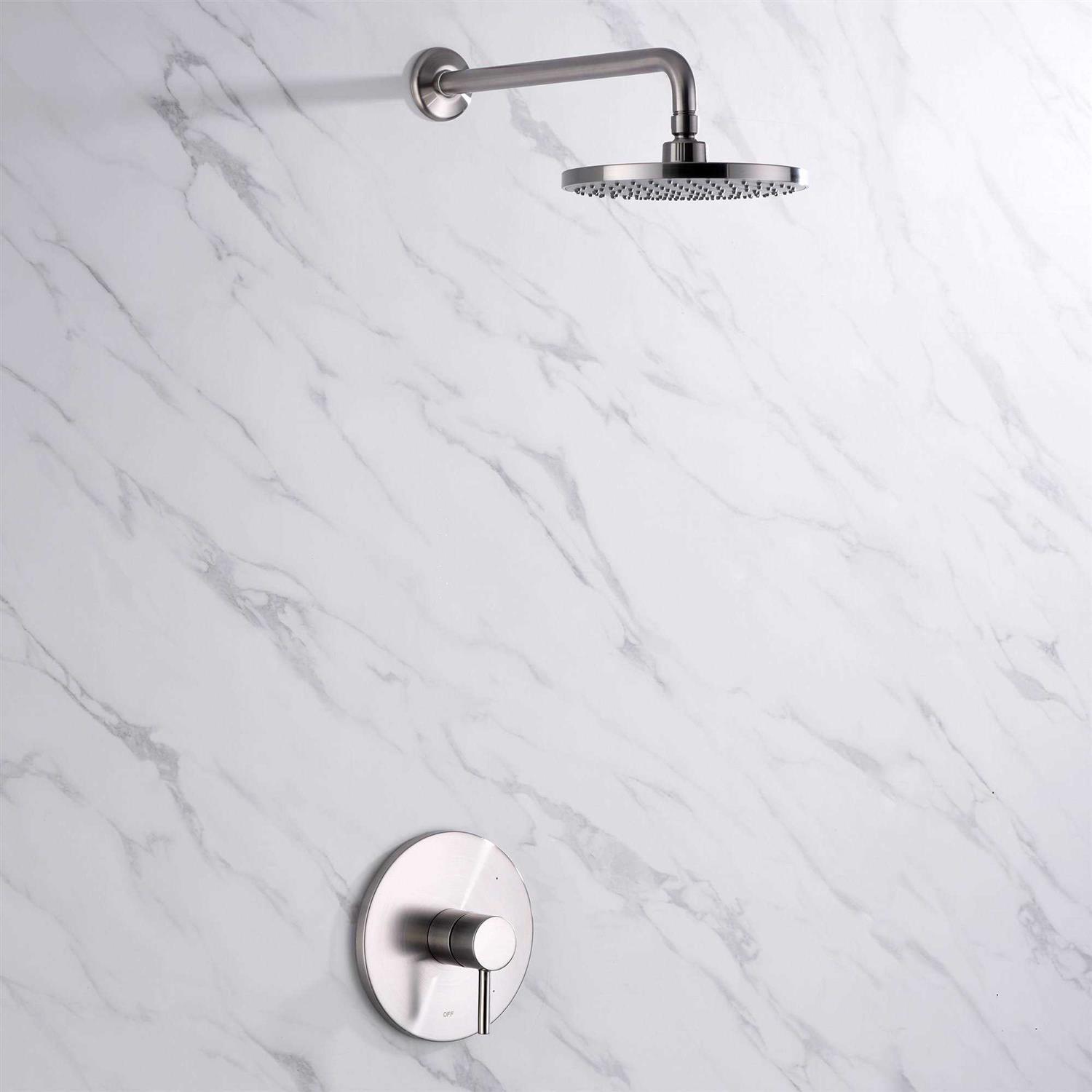 Luxier Single-Handle 1-Spray Shower Faucet with Valve - Image 5