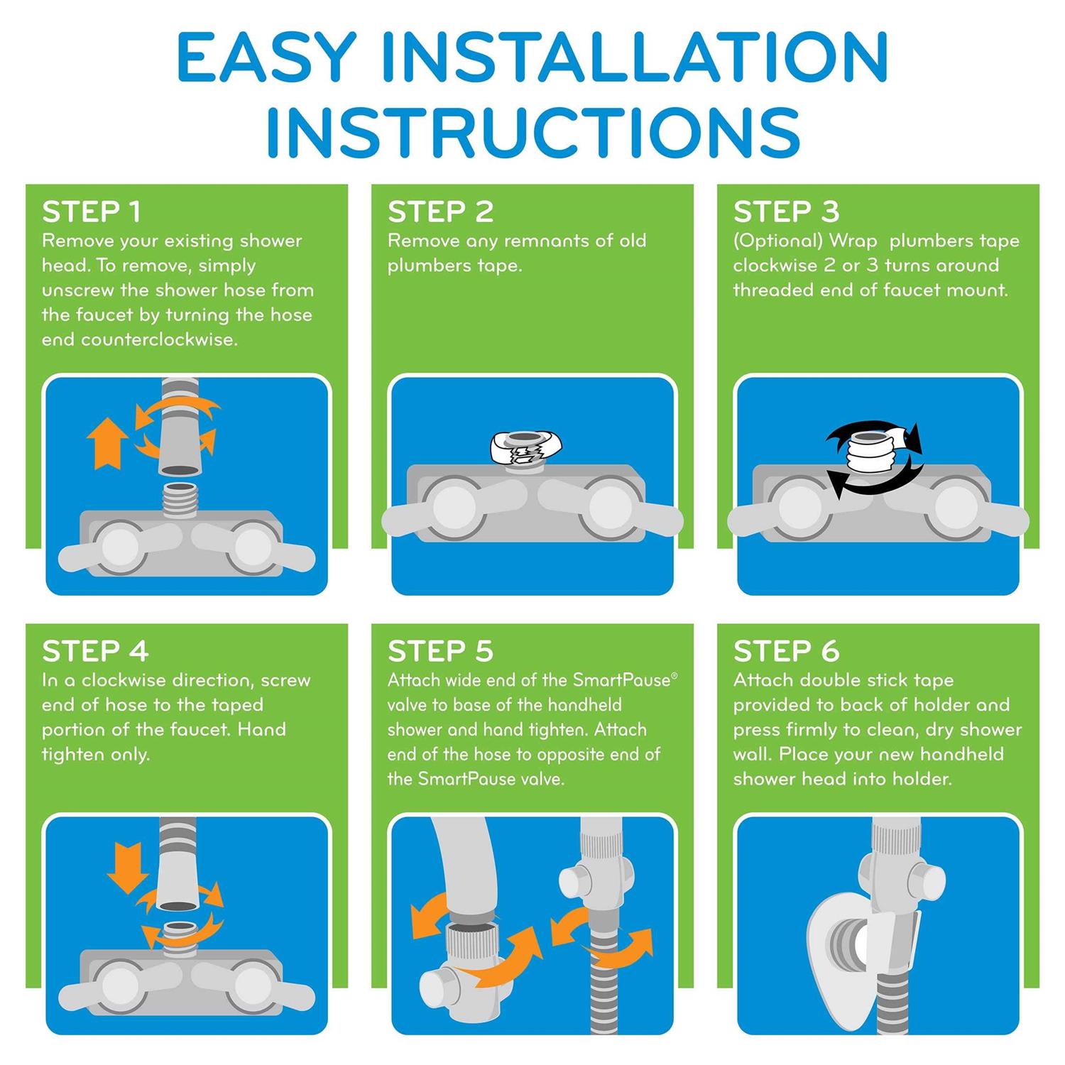 Oxygenics BodySpa RV Handheld Shower 26488 - Image 5
