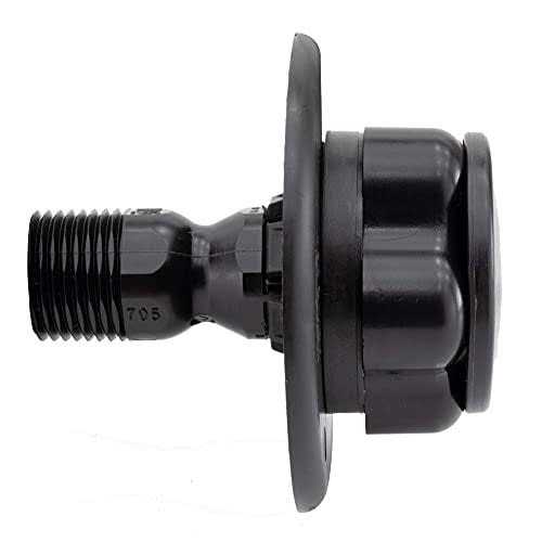 RecPro RV City Water Fill Inlet Plastic Flange with Check Valve - Image 4