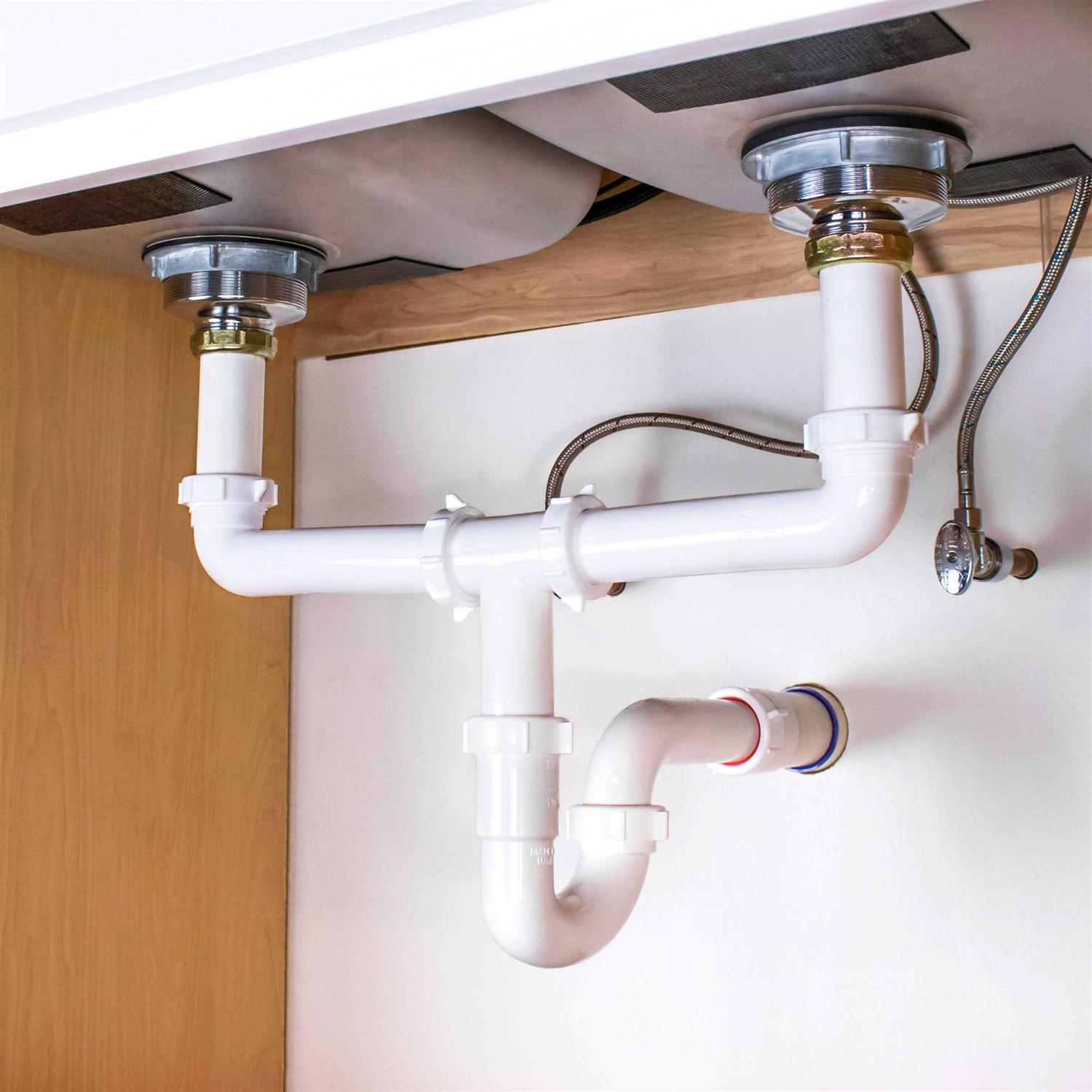 Keeney 1-1/2-in Plastic Slip Joint Center Outlet Continuous Waste - Image 4