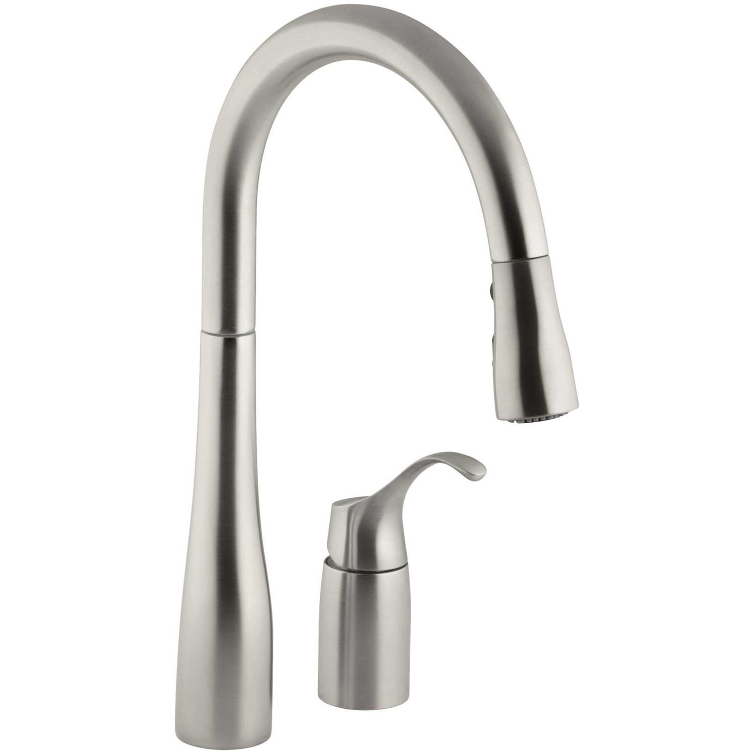 Kohler Simplice Pull-Down Kitchen Sink Faucet K-647-VS