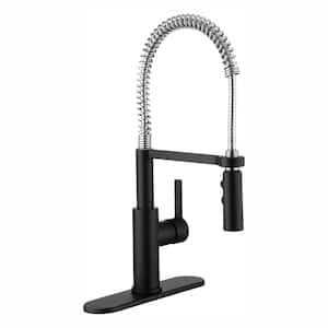 Glacier Bay Lemist Single-Handle Coil Springneck Pull-Down Sprayer Kitchen Faucet - Image 3